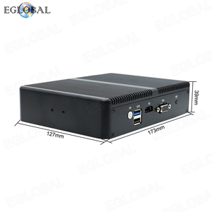 Mini-ordinateur Linux Intel Celeron J1900 4*RJ45 <span class=keywords><strong>Giga</strong></span> LAN, affichage HD VGA, faible consommation TDP 10W, sans ventilateur, mini PC économique - Product Image 4