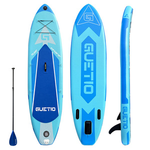 GUETIO-Tabla de Paddle de PVC, tabla de aire para surfear, inflable, redonda, <span class=keywords><strong>Softboard</strong></span> - Product Image 6