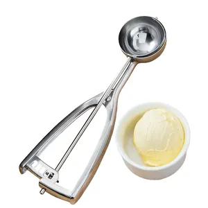 Kem Scoop muỗng nhiệt thép Cookie Scoop Kem scooper