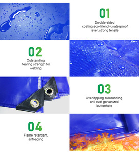 Personalizado impermeable de pvc recubierto de lona de tela de natación piscina cubierta de Lona de pvc de tela - Product Image 6