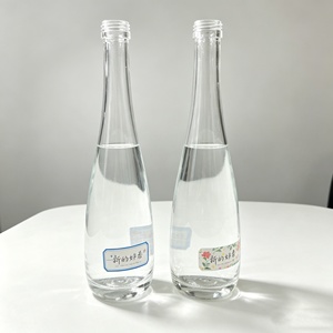 Botella de Vidrio de 500 ml para <span class=keywords><strong>Agua</strong></span> <span class=keywords><strong>Mineral</strong></span>, <span class=keywords><strong>Agua</strong></span> Gaseosa, Bebidas y Jugos de Frutas, Grabada, de Grado Alimenticio, Directo de Fábrica - Product Image 2