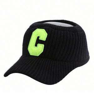 Visera Deportiva de Verano Económica con Bordado 3D, Tamaño Ajustable para Mujer, para Ciclismo, Viajes y Pesca al Aire Libre - Product Image 3