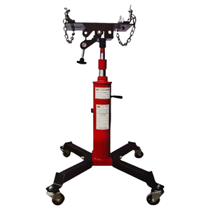 Heavy Duty 1ton Manual Hidráulico Telescópico Transmisión Jack 600 KG Rueda Giratoria Soporte Caja de Cambios Elevador - Product Image 3