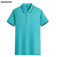 Polo unisexe BAEWOON C10, vêtement de travail, uniforme d'entreprise Ice Ion, col à revers, logo personnalisé, broderie événementielle, chemise à manches courtes