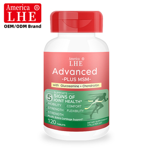 ผู้ผลิตอาหารเสริมขั้นสูง OEM พร้อมกลูโคซามีน คอนดรอยติน สำหรับผู้ทานมังสวิรัติ บำรุงสุขภาพข้อต่อ 120 เม็ด - Product Image 1