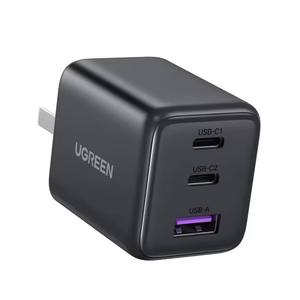 Cargador UGREEN GAN de 30W, Tipo USB C, 3 Puertos, Carga Rápida, Cargador de Pared 2C1A para Samsung <span class=keywords><strong>Galaxy</strong></span> S25/S24 <span class=keywords><strong>iPhone</strong></span> 17 16 - Product Image 1