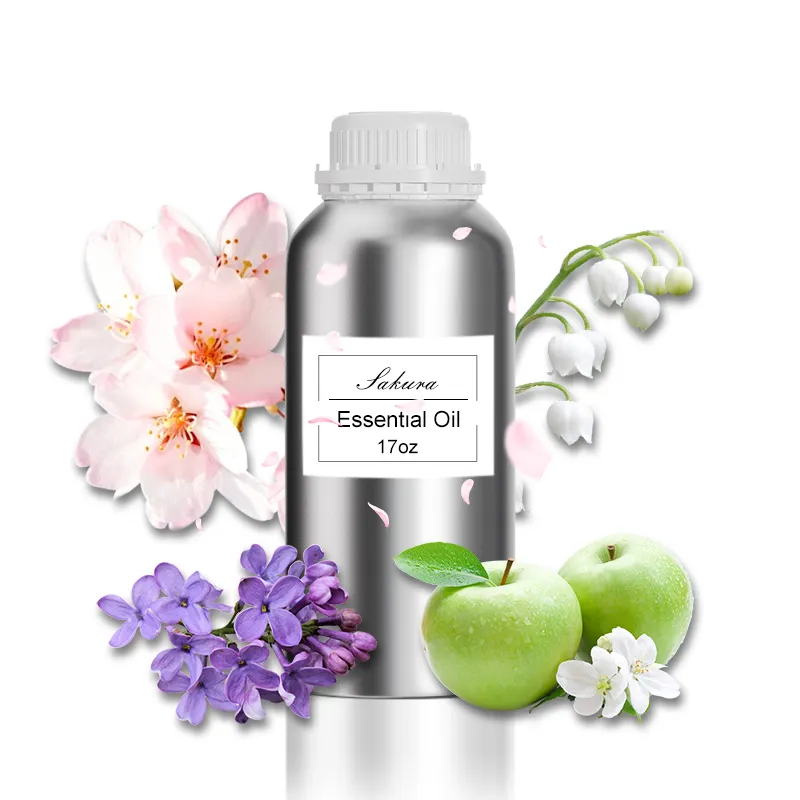 Baik dengan produsen grosir 200ml Aroma minyak esensial Sakura Aroma