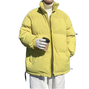 Chaqueta de Invierno para Hombre, de Alta Calidad, con Cuello Alto, Color Sólido, Corte Holgado Informal, Cálida, con Capucha y Cierre - Product Image 4