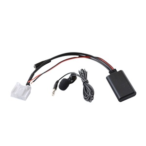 محول موسيقى كابل صوت Aux لاسلكي للسيارة مع ميكروفون لهاتف تويوتا 4 عداء Camry Rav4 - Product Image 1