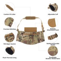 Chauffe-mains de football pour jeunes - Pochette chauffante tactique WildeLight, pochette chauffante portable à accrocher à la ceinture