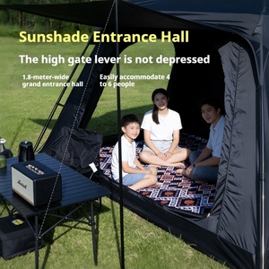 Carpa <span class=keywords><strong>de</strong></span> Camping <span class=keywords><strong>de</strong></span> Alta Calidad con 2 Habitaciones y 1 Sala, Resistente al Agua y a los Rayos UV, Portátil, para 8-12 Personas, Venta al Por Mayor para Campistas - Product Image 2