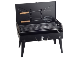 Grill pliant avec boîte à outils de barbecue, grill de marché, grill transfrontalier, mini barbecue en fonte, petit barbecue de cuisine en fer - Product Image 1