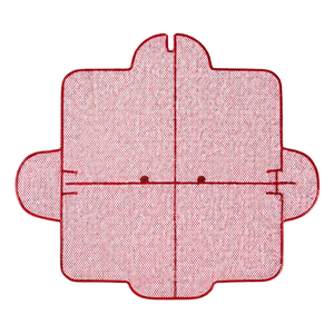 Griglia di raffreddamento in rete rossa Gingerbread Man Wire, utensile per dessert - Product Image 2