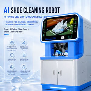 Máquina de Limpieza de Zapatos <span class=keywords><strong>UPUS</strong></span> AI, Lavado a Vapor, Limpieza en Seco, Tecnología de Sanitización con Luz UV, Máquina Expendedora Automática de Lavado de Zapatos - Product Image 4