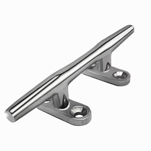 AMBITION Taquet de bateau en acier inoxydable 316 Base ouverte 4 "argent/or pour bateau, quai, kayaks, décoration nautique et meubles - Product Image 2