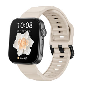 Bracelet en silicone ondulé pour <span class=keywords><strong>Huawei</strong></span> Fit 3/Fit <span class=keywords><strong>4</strong></span>/Fit <span class=keywords><strong>4</strong></span> Pro, bracelet de montre réglable et tendance - Product Image 6