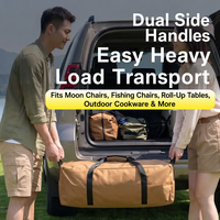 Sac de rangement de camping extérieur en polyester Oxford 600D imperméable et résistant aux déchirures pour table pliante, chaises, équipement de tente