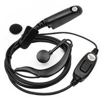 Casque audio écologique RuiBao pour talkie-walkie GP328plus GP344 PRO5150 EX500 T320 HYT TC780 TC780M