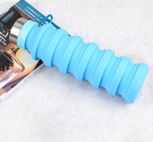 Silicone Water <b>Bottle</b> Eco Friendly Outdoor Sports Camping Hiking Sports Collapsible Silicon Water <b>Bottle</b> - Product Image 4