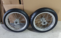 Kit de roues Surron Ultra Bee Supermoto 17 pouces 100/80-17 130/70-17, jantes et pneus de moto électrique tout-terrain haute performance en aluminium CNC
