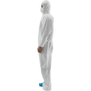Traje de Protección Junlong Tipo 5/6 EN14126 para Cuarto Limpio, Impermeable, Antiestático y Anticorte - Product Image 5