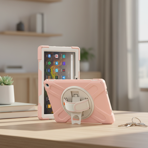 Étui pour tablette enfant, antichoc et blindé, compatible Kindle Fire HD 10 2021 et Fire HD 10 - Product Image 1