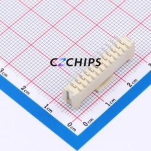 WAFER-HY2.0-12PLB Wire-to-Board Pin Header SMD,P=2mm Connector 1x12P 2mm Vertical Mount HY - Product Image 2