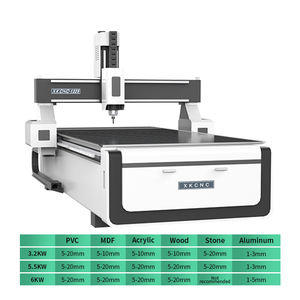 Xunke buen <span class=keywords><strong>precio</strong></span> 4 ejes luz de neón 3D acrílico Pvc talla de madera Cnc enrutador carpintería grabador y corte - Product Image 4