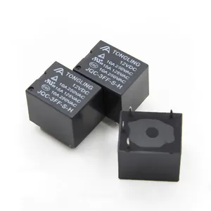 10A Relays 4 Pin 12V 1HS/1ZS Miniature PCB JQC-3F Relay