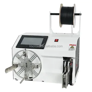 Small coil winding twist tie machine cheap machine for winding wire 30A