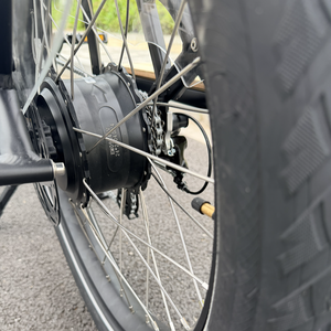 Bicicleta Eléctrica de 48v con Asiento para Niños, Cuadro de Aluminio, Pantalla LCD, Neumáticos Resistentes a Pinchazos, 24 Pulgadas, 50-55km, 7 Velocidades - Product Image 6