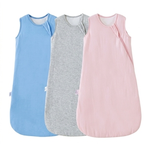 Sac de couchage d'<span class=keywords><strong>été</strong></span> pour bébé 0,5 Tog, prêt à être expédié, livraison rapide, stock en gros, fibre de bambou respirante - Product Image 1