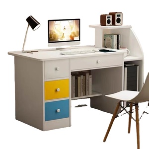 Muebles mesa de oficina mesa para escritorio hogar madera aprendizaje escritorio blanco ordenador Mesa - Product Image 3