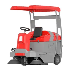 PB155 China Top Quality Automatic Industrial Ride On Electric Mini Street Sweeper