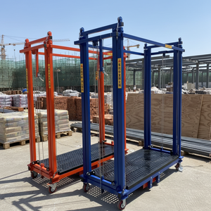 Échafaudage mobile électrique, plateforme <span class=keywords><strong>de</strong></span> <span class=keywords><strong>travail</strong></span> à <span class=keywords><strong>hauteur</strong></span> <span class=keywords><strong>de</strong></span> levage <span class=keywords><strong>de</strong></span> 6 à 10 m, élévateur électrique autopropulsé - Product Image 3