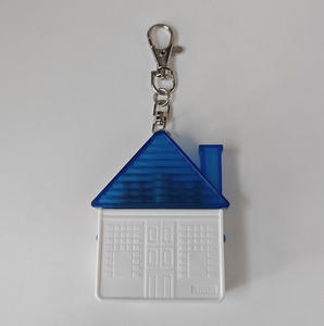 هدية تجارية مخصصة تصليح جيب على شكل منزل مع سلسلة مفاتيح - Product Image 4