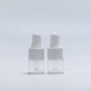 Flacon d'échantillon d'huile essentielle de parfum de 5 ml, petit flacon compte-gouttes en verre transparent pour huile essentielle - Product Image 4
