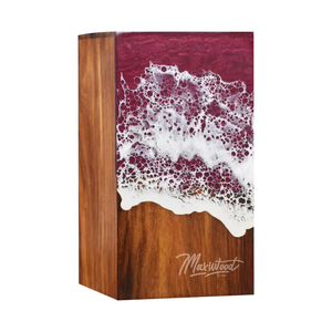 Urna Funeraria de Madera y Resina Epoxi con Acabado Pulido, Estilo Moderno, la Más Vendida - Product Image 6