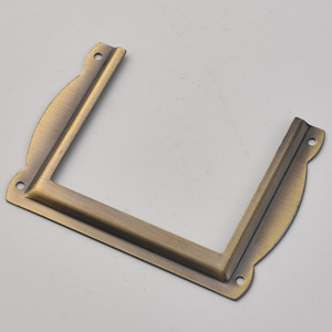 Antique Style Metal Drawer Card Holder Iron Classic Multi Functional Handle For <b>Bookmarks</b> Label Storage - Product Image 4