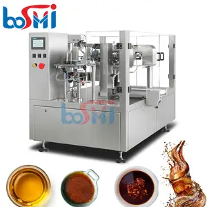 Oil Bag Packing Machine Pre-made Pouch Liquid Cooking Peanut Vegetable Oil Automatic Packaging Equipment