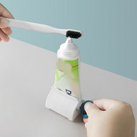 Presse-dentifrice manuel ABS multifonctionnel à clipser, support non pliable pour salle de bain domestique