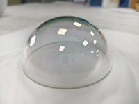 Dôme en saphir Al2O3 à transmission UV à MWIR, haute stabilité thermique pour systèmes optiques longue portée