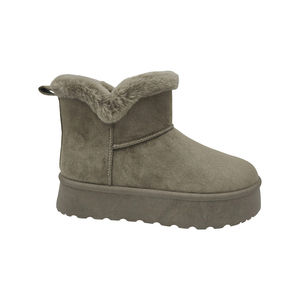 Stivali Invernali Comodi <span class=keywords><strong>con</strong></span> Piattaforma e Suola Antiscivolo per Giorni di Neve all'Aperto e Uso Quotidiano Casual - Product Image 1