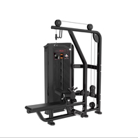 Máquina de Polea Ajustable de Acero para Ejercicios de Fuerza - Equipo Multifuncional con Carga de Discos para Entrenamiento de Espalda y Desarrollo Muscular