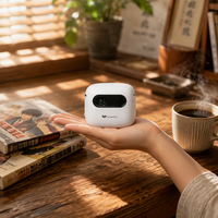 [Entrepôt SA/BR/RU/EU] WOOWTO Q8 Meilleure Vente Mini Projecteur de Poche sur Batterie 2 Heures LED 4K DLP Android 13.0 Lumens Réels HIFI