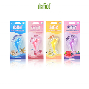 New Rear View Mirror <strong>Car</strong> <strong>Air</strong> <strong>Freshener</strong> with Double <strong>Dolphins</strong> Plastic Gel Hanging Aroma - Product Image 4