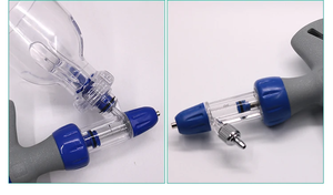 Adjustable Continuous Veterinary Syringe for Cattle Pigs Sheep Poultry Semi-Automatic <strong>Injector</strong> <strong>with</strong> Reusable Safety <strong>Needle</strong> - Product Image 2