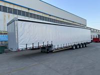 Châssis de camion porte-voitures semi-remorque à double pont 60T de fabrication chinoise pour remorques de camions