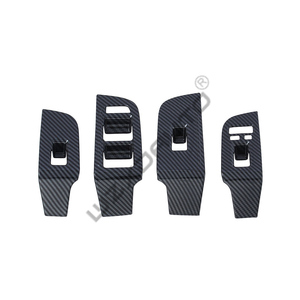 WZXD 2022 2023 Car Interior Accessories Carbon Fiber Interior Kit <b>Cover</b> Trim for ZEEKR 001 - Product Image 3