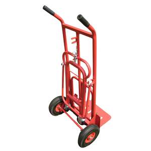 Ht1824 भारी ड्यूटी 3 1 औद्योगिक धातु स्टील टूल हैंड ट्रॉली ट्रक कार्ट में 10x3.5 इंच न्यूमेटिक व्हील के साथ - Product Image 2